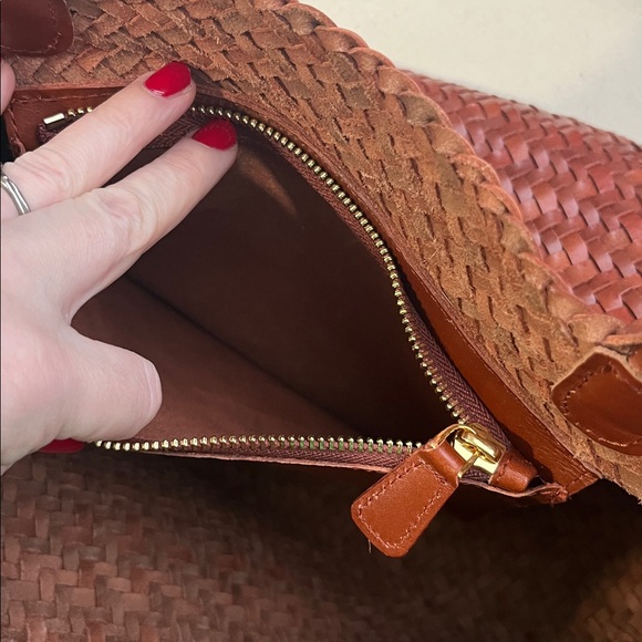 Madewell Handwoven Leather Tote - Picture 8 of 8